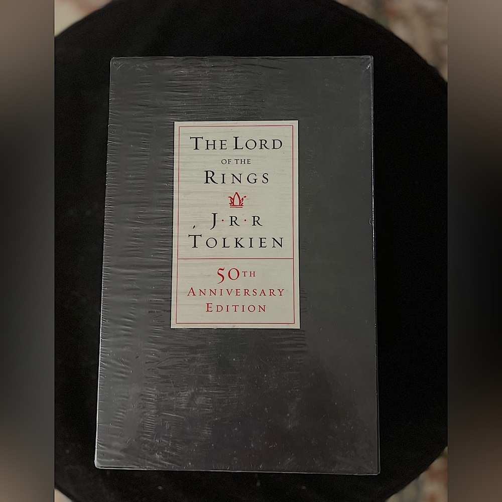 Lord of the Rings, 50th anniversary edition. New in original packaging.